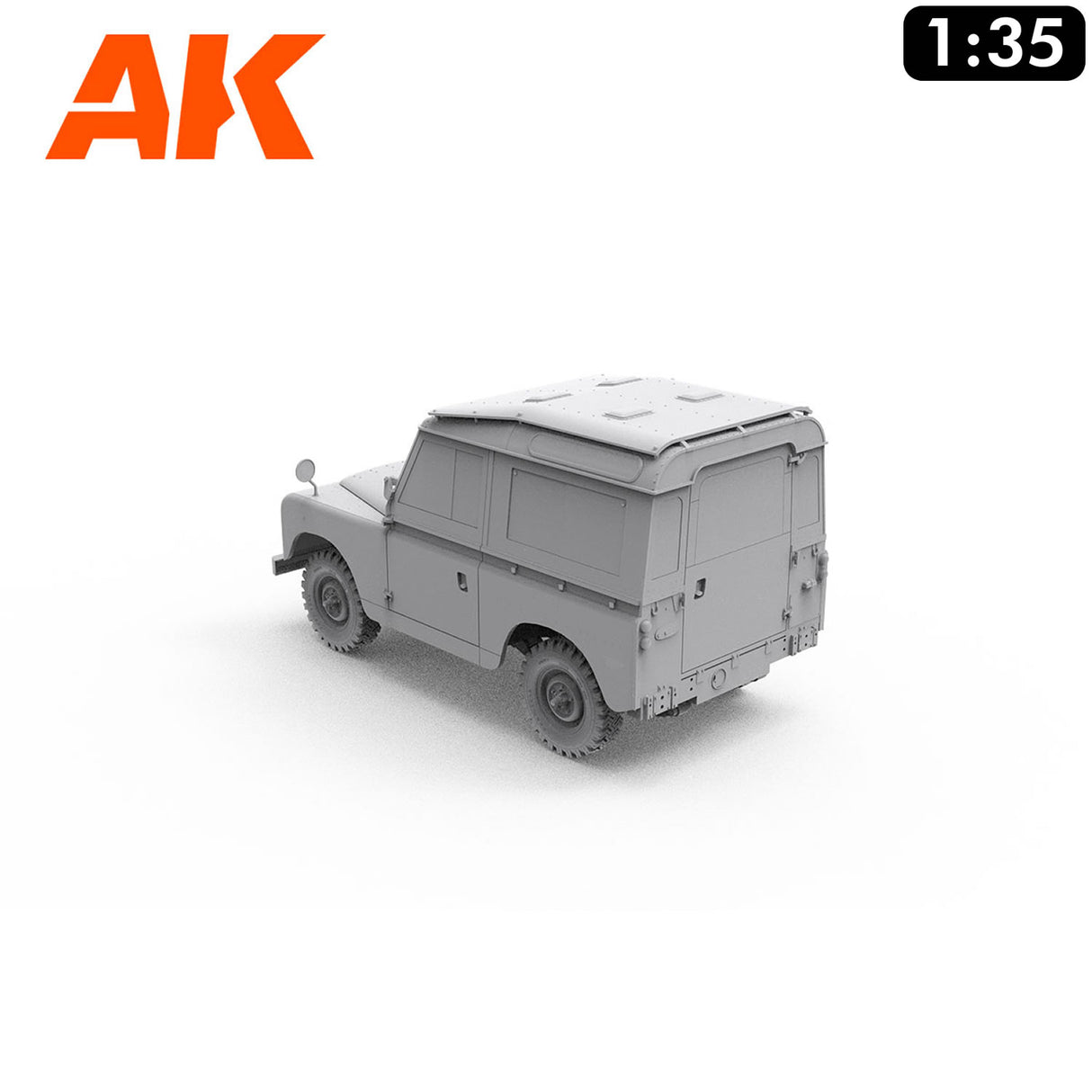 Land Rover 88 - Series IIA Station Wagon - Model Kit | AK interactive | AK35013