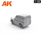 Land Rover 88 - Series IIA Station Wagon - Model Kit | AK interactive | AK35013
