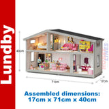Lundby Life Doll's House - 4 Rooms - 1:18th Scale | Lundby | 60-1021-00
