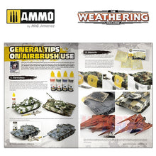 Load image into Gallery viewer, Ammo AIRBRUSH 1.0 The Weathering Magazine 36 paint guide Mig Jimenez MIG4535
