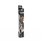 Tabeltop Synethic Brushes x 3 | AK interactive | AKB102