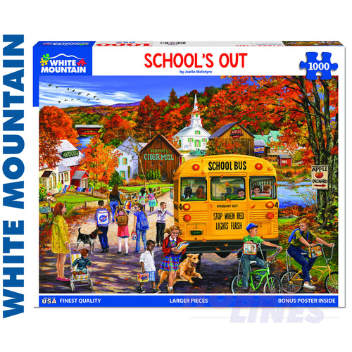 Schools Out 1000 Piece Jigsaw Puzzle 1768