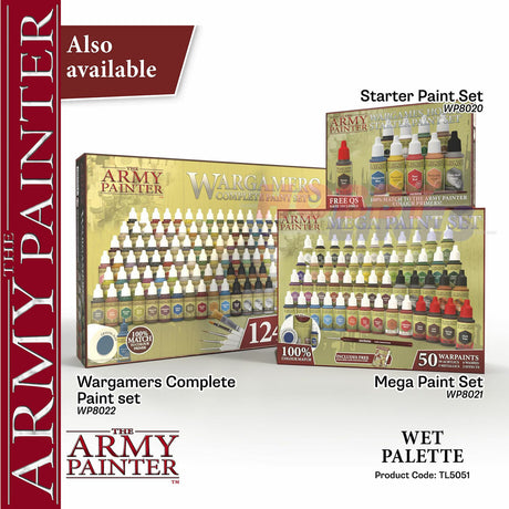 WET PALLETTE superior quality Custom Designed  ARMY PAINTER TL5051P