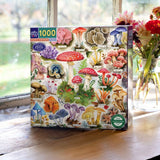 Bountiful Mushrooms 1000pc Puzzle | eeBoo | PZT501