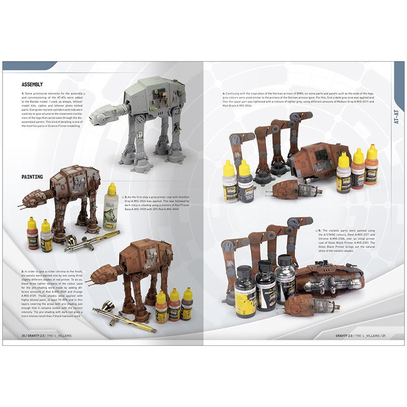 GRAVITY 2.1 - Sci-Fi Modelling's Perfect Guide - 1980's Part 2: Villains (English) | Ammo by Mig Jimenez | MIG6101