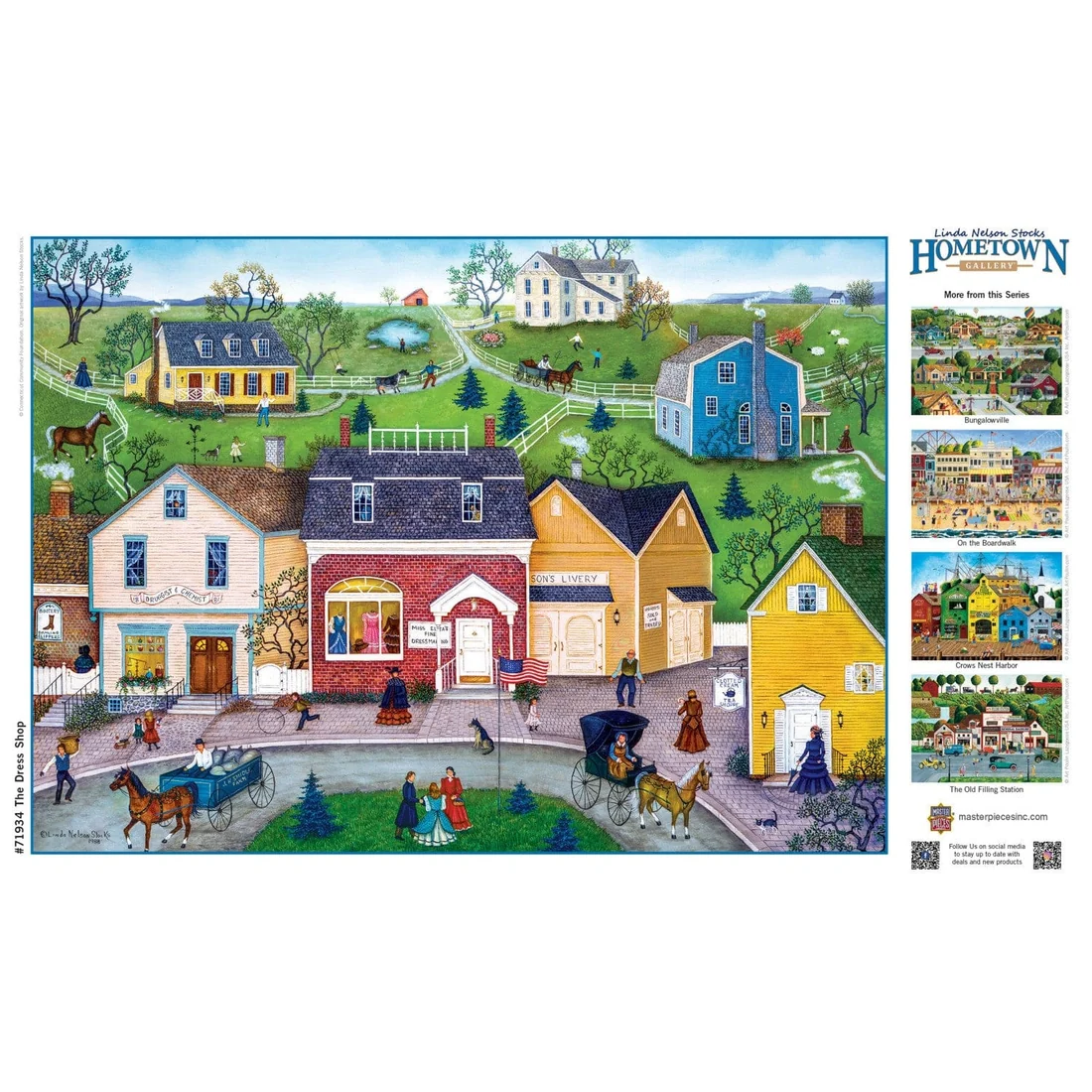 The Dress Shop - 1000pc Puzzle | Masterpieces | MSP-71934