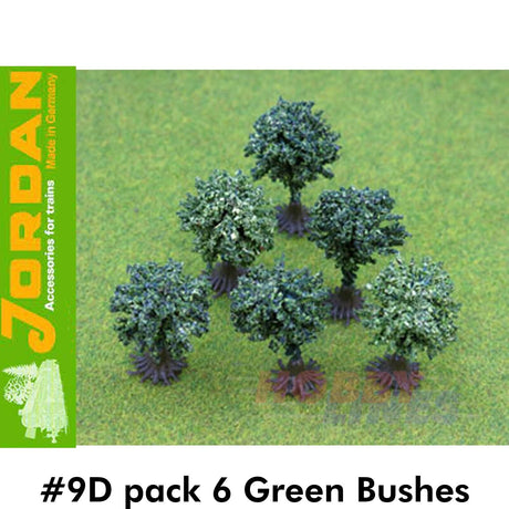 #9D Green Bushes - 6 Pack | Jordan |  59508