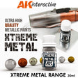 Xtreme Metal - Bronze - Acrylic Paint 30ml | Ak interactive | AK474