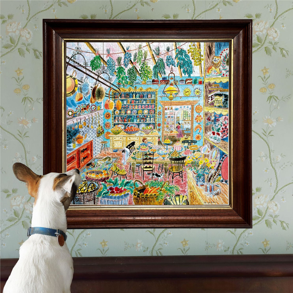 Victorian Kitchen 1000 pc Puzzle | eeboo | PZT733