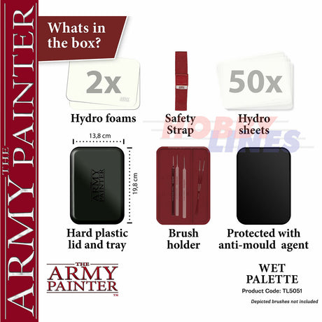 WET PALLETTE superior quality Custom Designed  ARMY PAINTER TL5051P