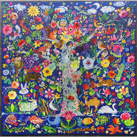 eeBoo TREE OF LIFE 1000 pc Square Jigsaw Puzzle Super Deluxe PZTTOL