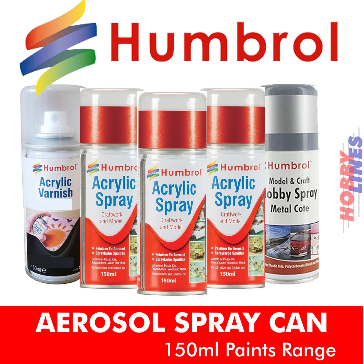 No 80 Grass Green 150ML Humbrol Sprays 