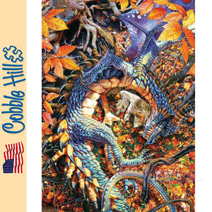 Abby's Dragon Cobble Hill puzzle 1000pc CH40133