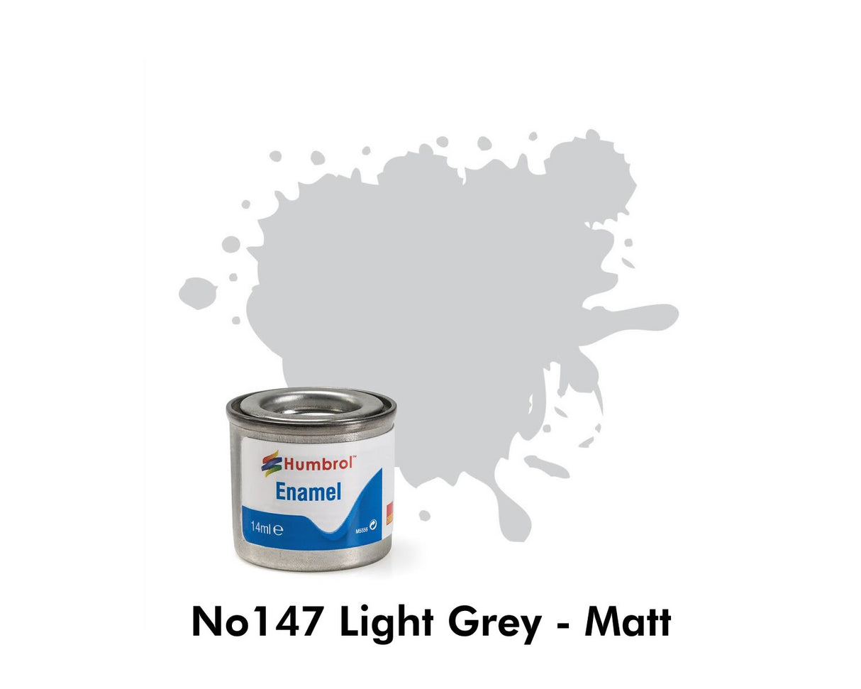 Enamel Tinlets No 147 Light Grey Matt