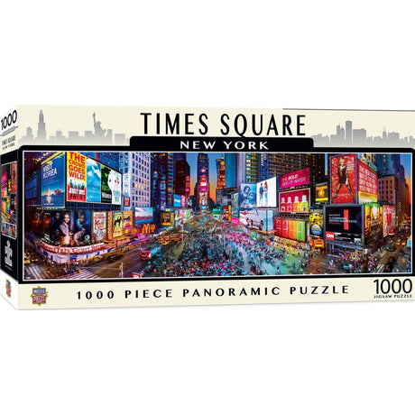 Times Square 1000pc Panoramic Jigsaw Puzzle | Masterpieces | 72077