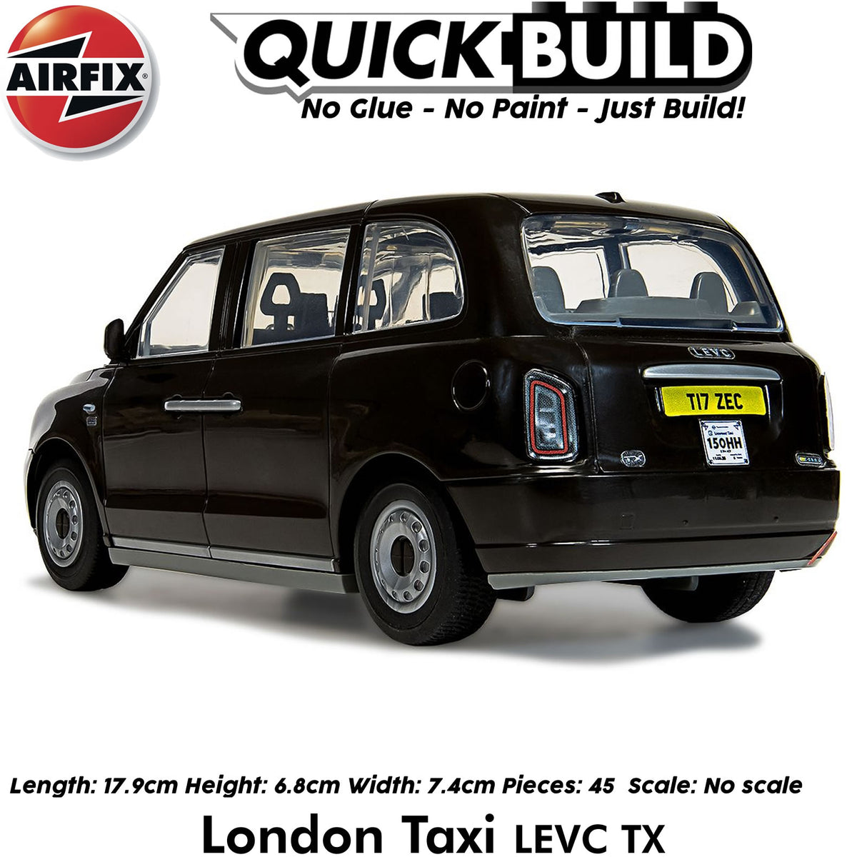 London Taxi LEVC TX - Model Kit | Airfix |  J6051