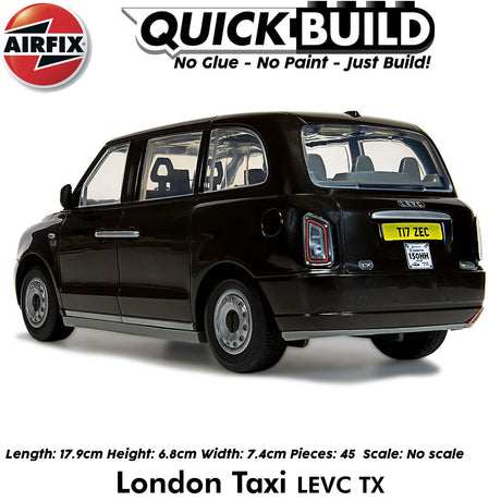 London Taxi LEVC TX - Model Kit | Airfix |  J6051