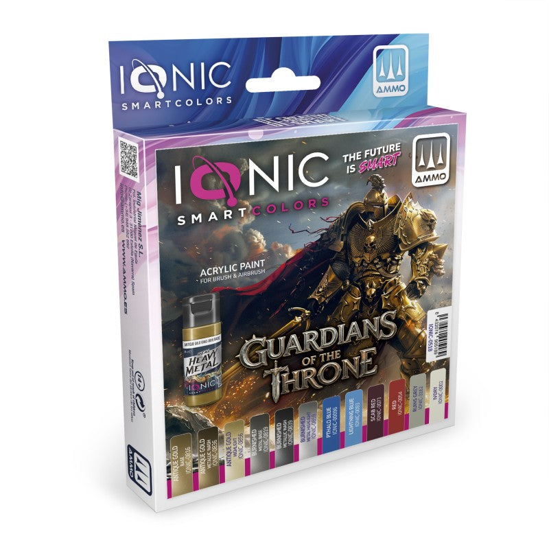 Acrylic Paint Set - Guardians of the Throne - 12 x 20ml | IONIC | IONIC0518