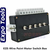 POINT MOTOR SWITCH BOX EZE-Wire Model Railway Hornby Peco Seep Expo Tools 28069