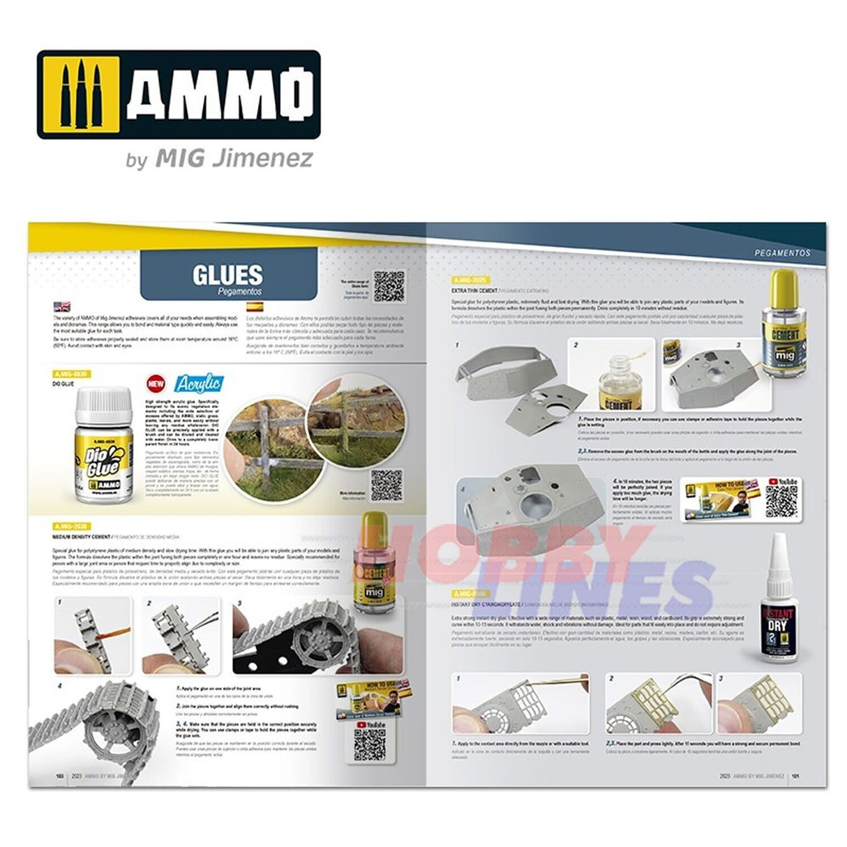 2023 CATALOGUE Full Colour 166 pages English/Spanish AMMO Mig Jemenez Mig8300