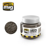 Acrylic Mud - Dark Mud Ground- 250ml | Ammo by Mig Jimenez | MIG2104
