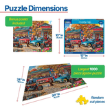 Country Café - 1000pc Puzzle | White Mountain | 2174pz