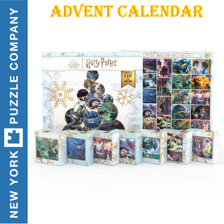 Harry Potter ADVENT CALENDAR New York Puzzle Company 24 mini puzzles Jigsaw NPZHP2270