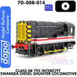 Class 08 795 Intercity Swansea Diesel Shunter Locomotive - DCC Ready | Dapol | 7D-008-014