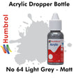 Acrylic Dropper - No 64 Light Grey - Matt | Humbrol | DB0064