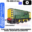 Class 08 Freightliner Unnumbered Diesel Shunter Locomotive - DCC Ready  | Dapol | 7D-008-016U
