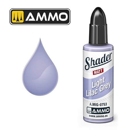 Shader - Matt - Light Lilac Grey | Ammo by Mig Jimenez | MIG0753