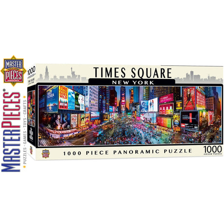 Times Square 1000pc Panoramic Jigsaw Puzzle | Masterpieces | 72077