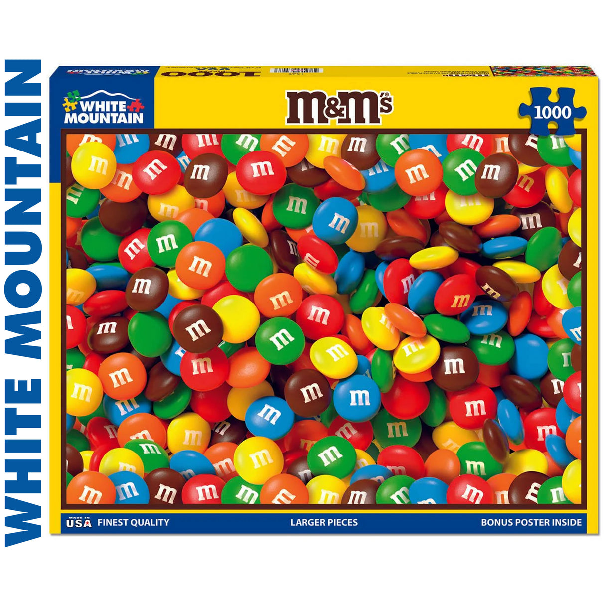 M&M’s - 1000pc Puzzle | White Mountain | 1942pz