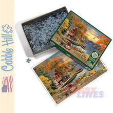 Load image into Gallery viewer, Lakeside Retreat Cobble Hill puzzle 1000pc CH40227
