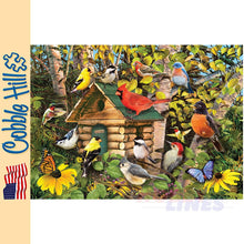 Load image into Gallery viewer, Bird Cabin Cobble Hill puzzle 1000pc CH40006
