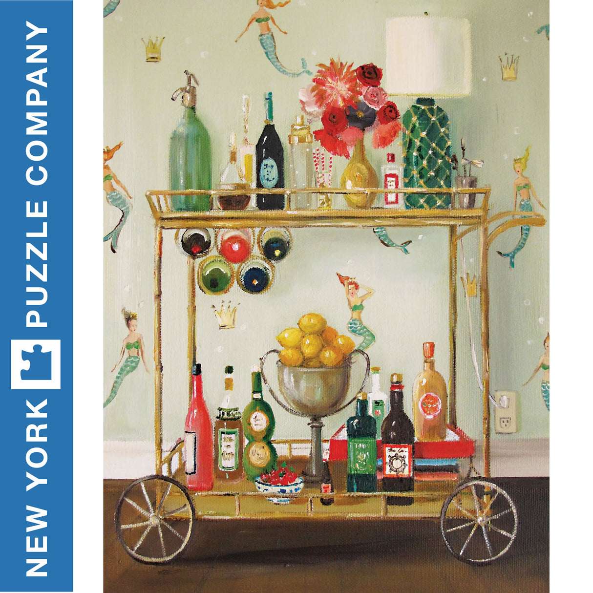 BAR MAIDS New York Puzzle Company 500pc 