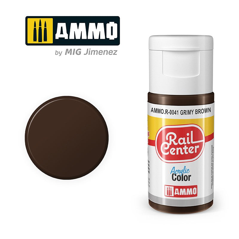 Rail Center - Grimy Brown - 15ml | Ammo by Mig Jimenez | MIGR0041