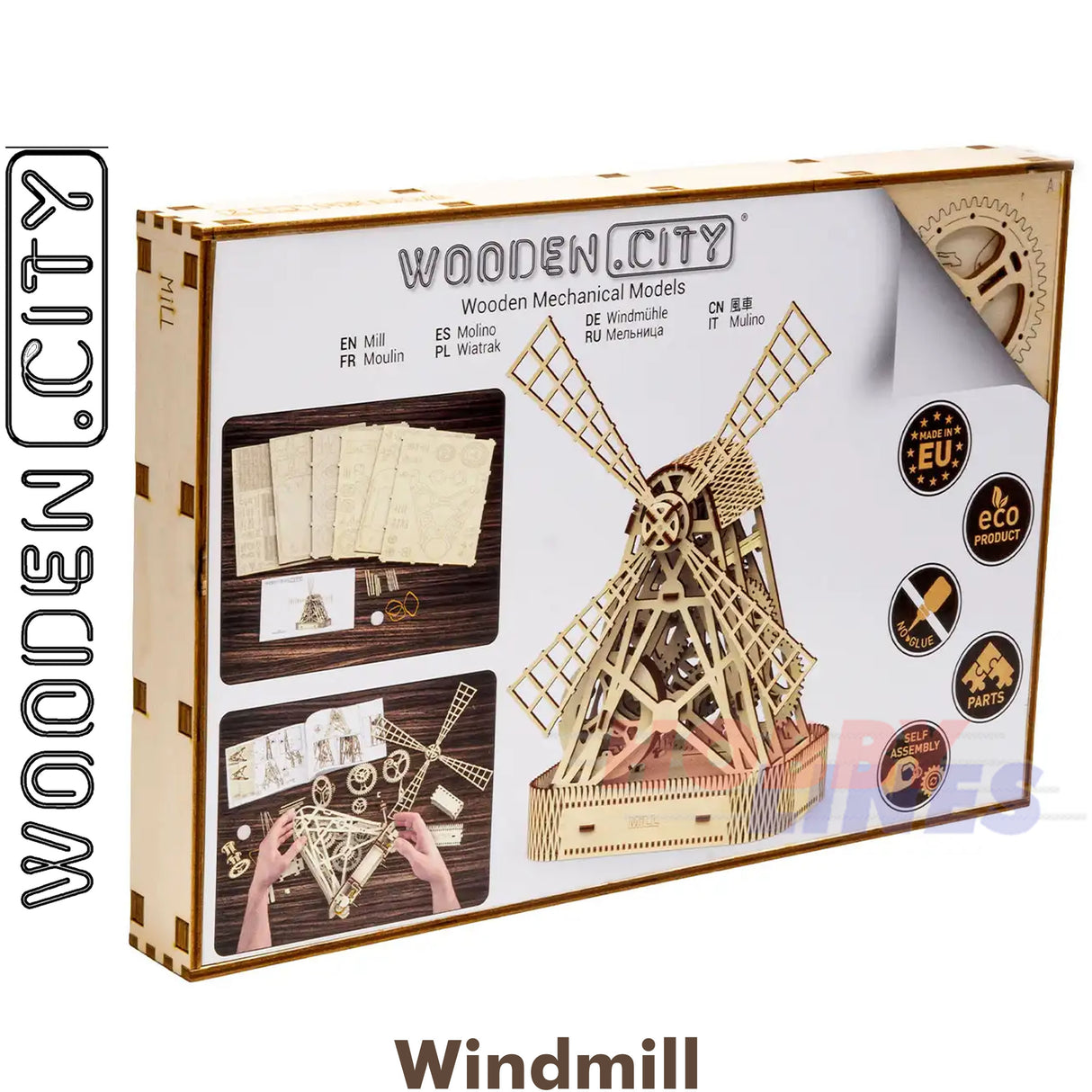 Windmill - 3D Puzzle | Wooden City | WR307