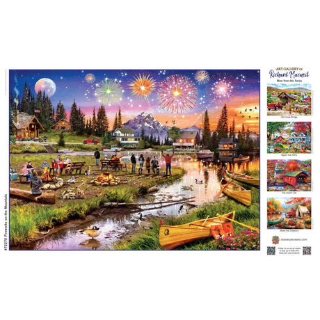 Fireworks on the Mountain - 1000pc Puzzle | Masterpieces | 72270