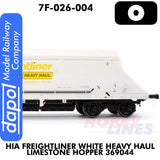 HIA Freightliner White Heavy Haul Limestone Hopper 369044 | Dapol | 7F-026-004