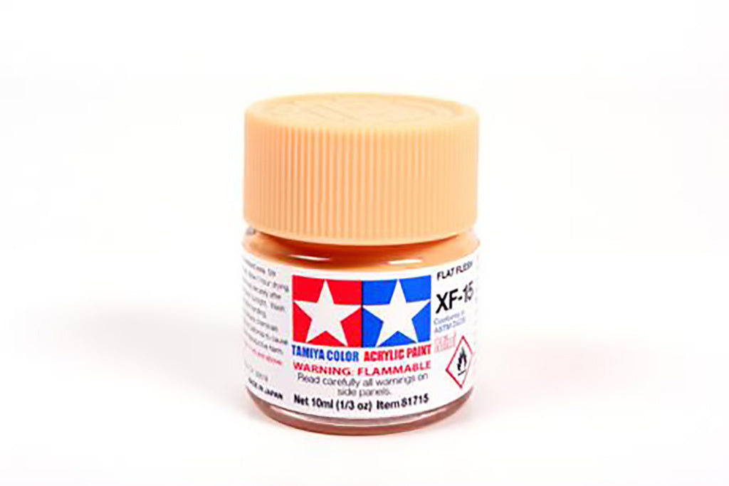 Tamiya Acrylic Mini Paint Xf-15 Flat Flesh