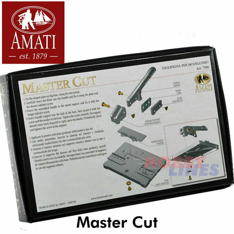MASTER CUT strip cutting wood angle mitre cut ship boat plank cutter Amati 7386