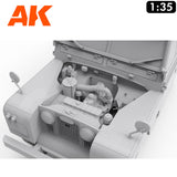 Land Rover 88 - Series IIA Station Wagon - Model Kit | AK interactive | AK35013