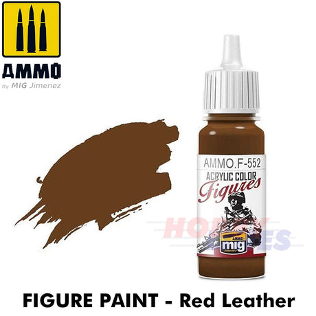 Ammo ACRYLIC COLOUR for FIGURES 17ml jar agitator ball Full Range Mig Jimenez