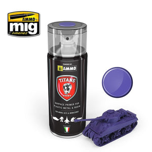 Titan Hobby Magic Purple Matt Primer 400Ml Ammo by Mig Jimenez