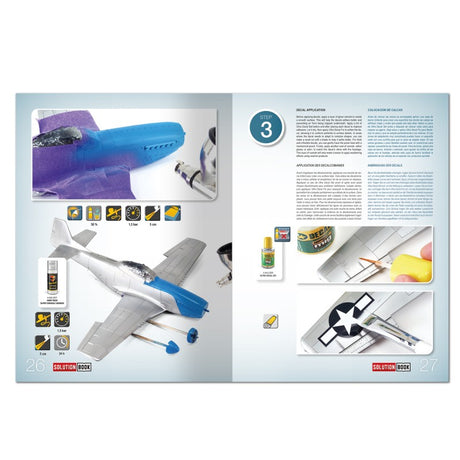 Solution Book 27 - How to Paint Metal Finished Aircraft | Ammo by Mig Jimenez | MIG6532