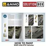 Solution Book 22 - How to Paint WWII ETO Vehicles | Ammo by Mig Jimenez | MIG6528