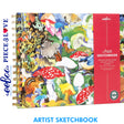 Mushroom Hardcover Artist Sketchbook - 80pg | eeBoo | SKL334