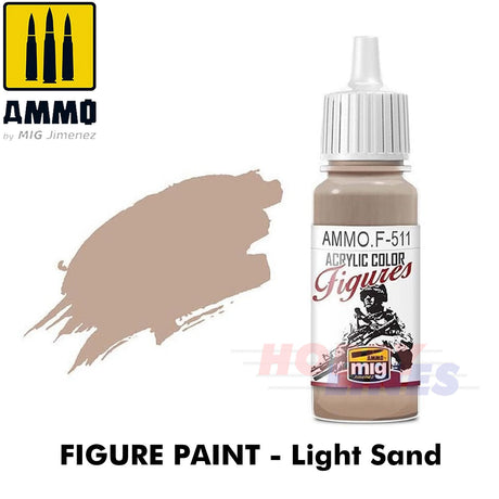 Ammo ACRYLIC COLOUR for FIGURES 17ml jar agitator ball Full Range Mig Jimenez