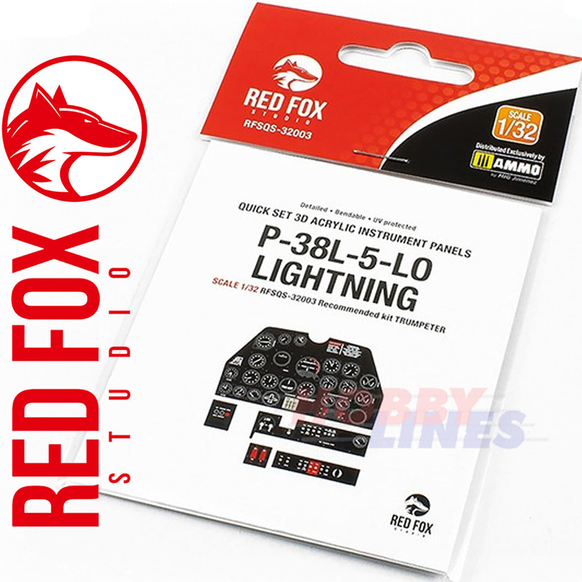1/32 P-38L-5-LO Lightning (for Trumpeter kit)